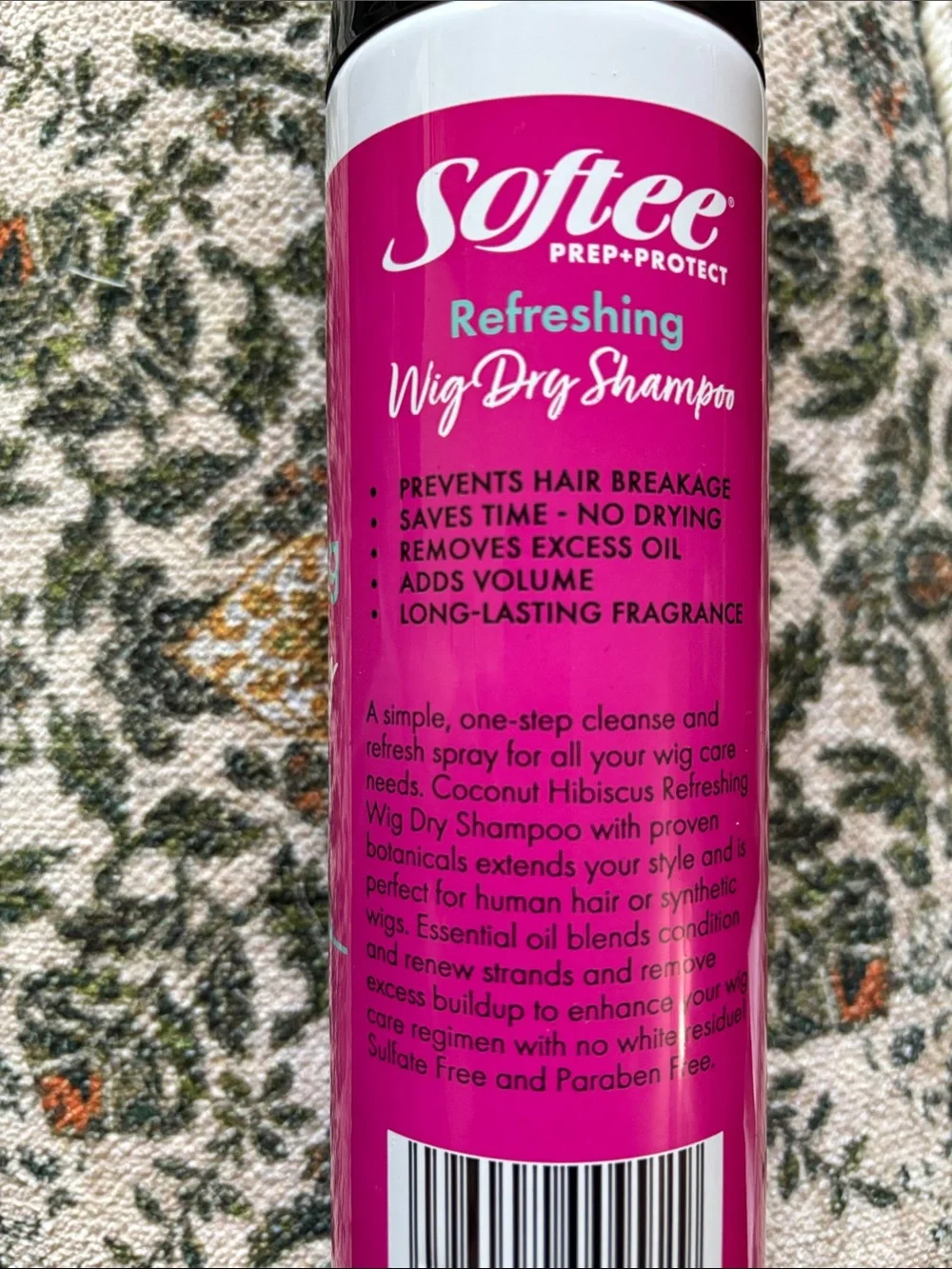 Softee Prep+Protect Refreshing Wig Dry Shampoo – (Coconut Hibiscus)